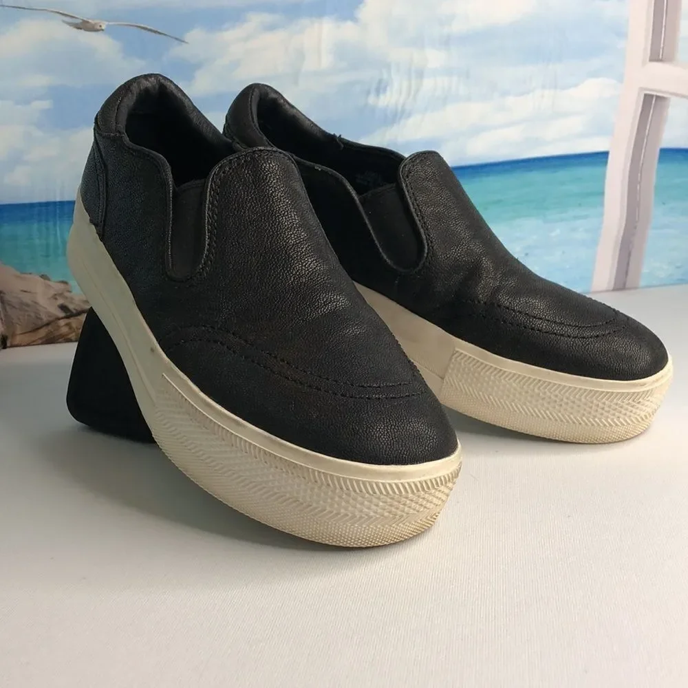 ASH Jungle Black Leather Sneaker